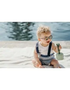 Lunettes de soleil KiETLA OURSON 1-2 ans Bleu Argenté 2