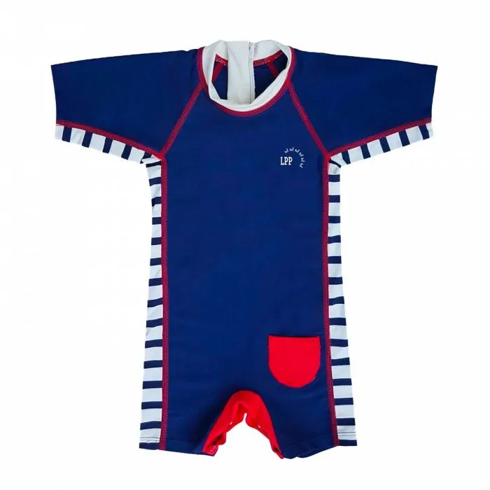 Combinaison courte Petit Matelot aux coloris marine blanc et rouge