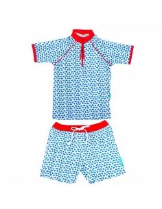Ensemble anti UV short et tee-shirt Roméo