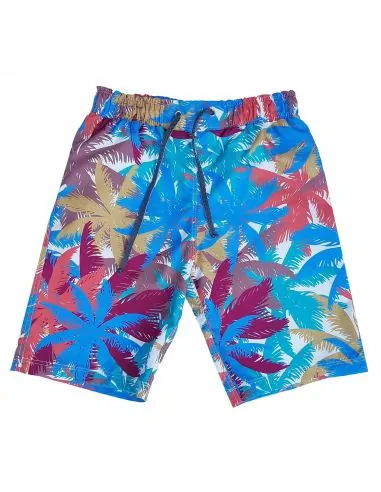 Boardshort anti uv Tropiques longueur genou