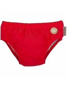 Maillot de bain couche Le Petit Prince rouge médaillon doré