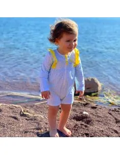 Combinaison anti-UV bébé Sophie la Girafe à volants