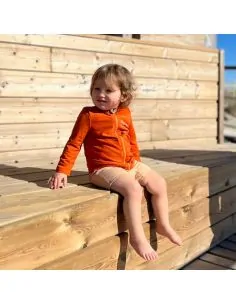 T-shirt anti-UV bébé manches longues Le Petit Prince avec zip