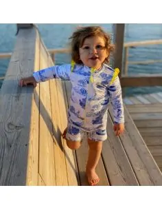 Gilet anti-UV manches longues Romy à volants