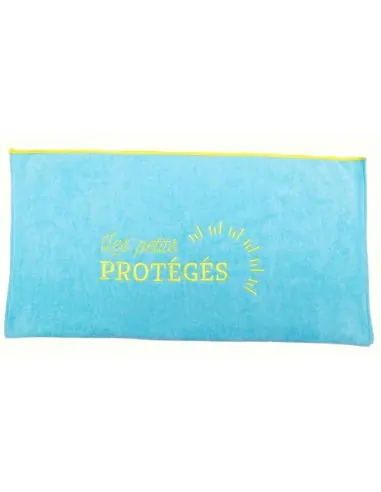 Serviette de plage XL turquoise Les Petits...