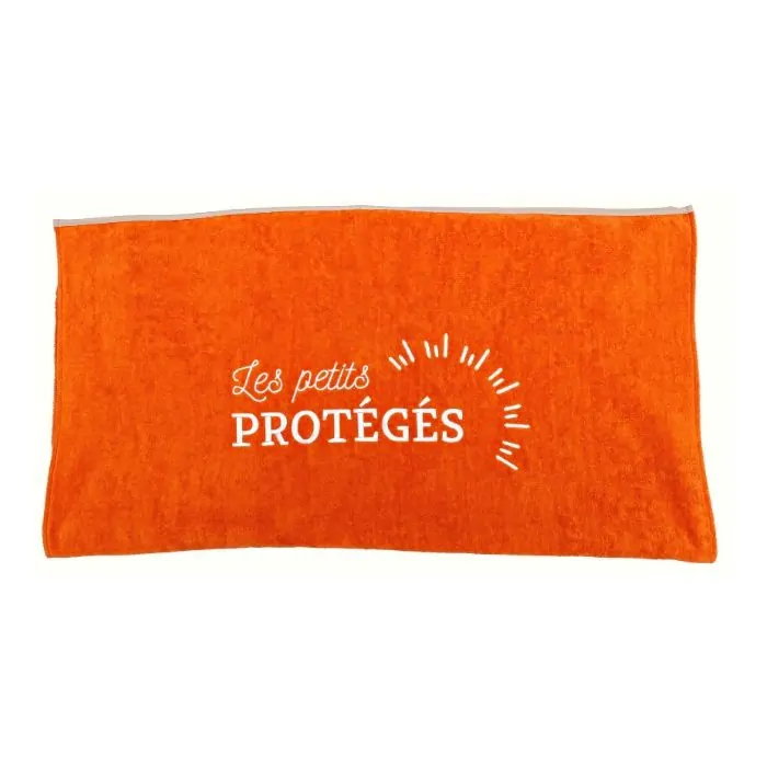 Serviette de plage XL Les Petits Protégés douce et absorbante