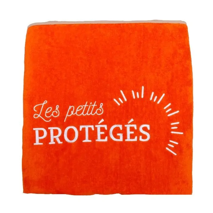 Serviette de plage XL Les Petits Protégés douce et absorbante