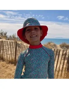 Chapeau Zélie aux motifs liberty