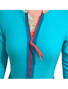 Maillot anti UV une pièce manches longues Caraibi Made4sun 2