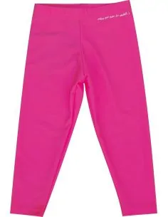 Legging anti uv bébé fille rose fuschia